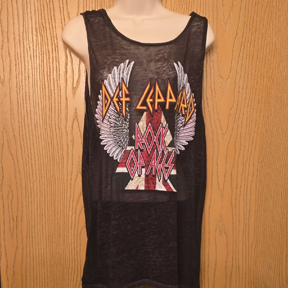 Def Leppard Rock of Ages Tank Top
